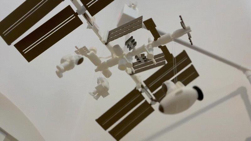 Space Themed Crib Carousel (ISS)