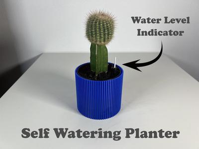 Self Watering Planter With Water Indicator