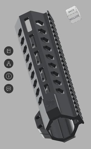 9.75" AR Platform Handgaurd