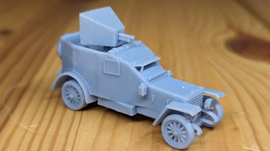 Peugeot armoured car 1914 (WW1, France)