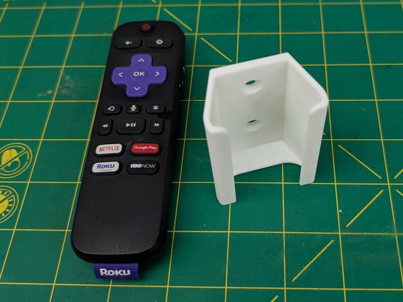 Roku Wall Mount Remote Holder