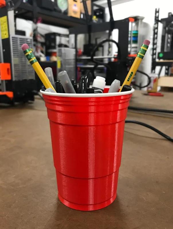 Red plastic cup