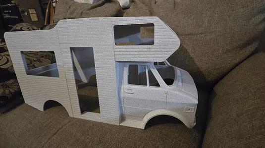 1980’s style Camper Van for 1/10 RC 313mm