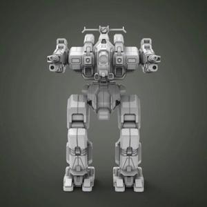 MWO Rifleman 3D Printing Model | Assembly + Action