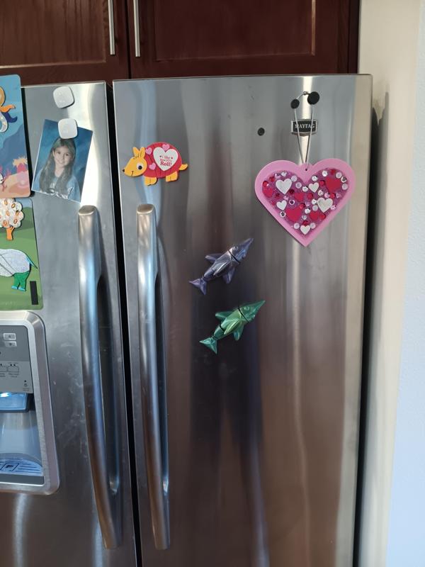 dolphin magnet – FREE – flexi fidget toy and magnet