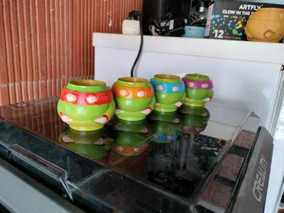 { TMNT } – Napkin RIng – Rond de table / Serviette