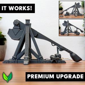 Premium Working Trebuchet – Enhanced 3D Printable Siege Engine by VogMan
