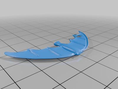 Adam west batarang keychain