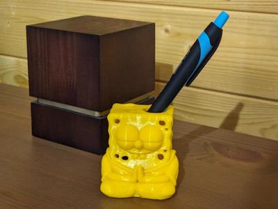 SpongeBob Buddha – pen holder