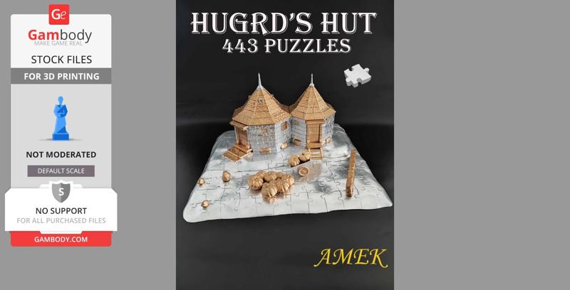 3D Puzzles Hagrid’s Hut