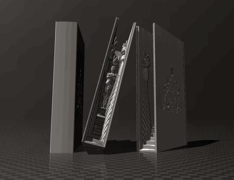Bookshelf Insert – Magic Book II