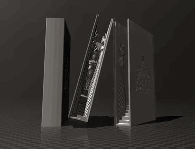 Bookshelf Insert – Magic Book II