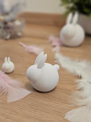 Minimalistic Easter Bunny