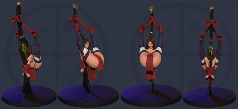 Glamorous Mech Pilot Brandi – Trapped! Pinup Display Model
