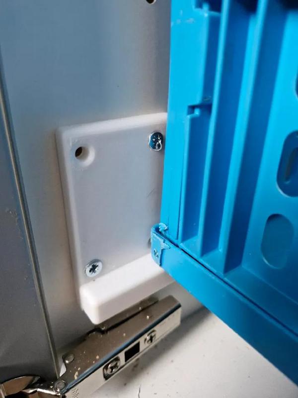 Ikea Method foldable crate storage hooks