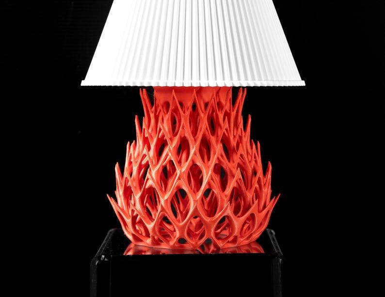 Invader Table Lamp STL 3D Print File by MODERN MACHINE