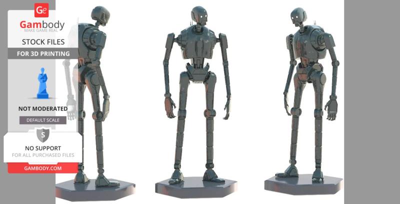 K-2SO Robot Star Wars Rogue One Inspirited Figure