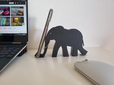 Elephant phone holder