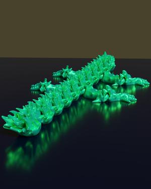 Flexi Ancient Dragon – Support free – Print in Place