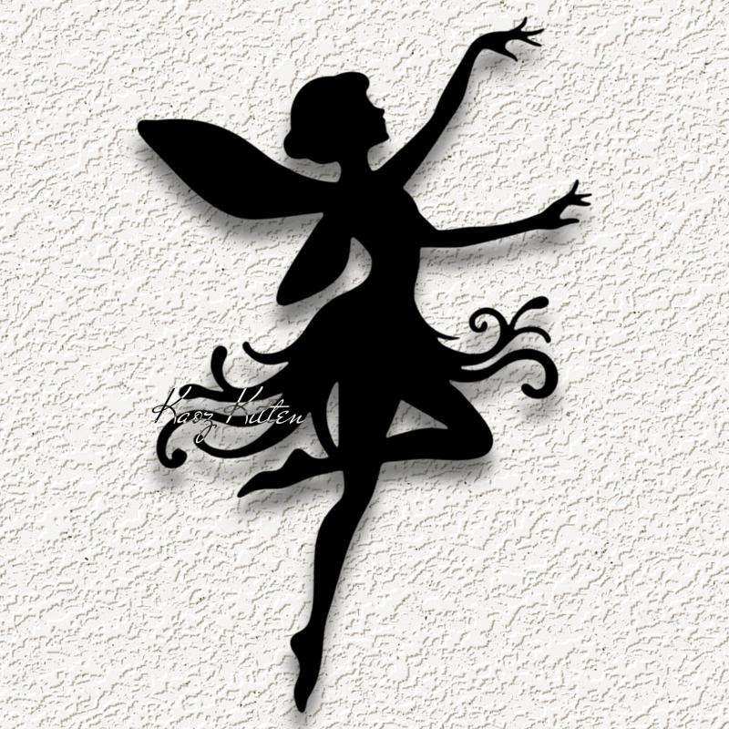 forest fairy sprite wind wall art home decor