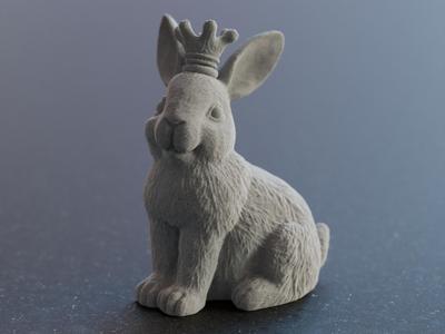 Cute easter bunny princess crown