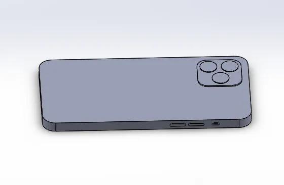 iPhone 12 Pro printable dummy