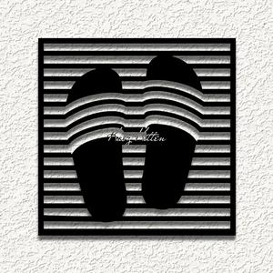 optical illusion beach sanda WALL ART HOME DECORd.stl