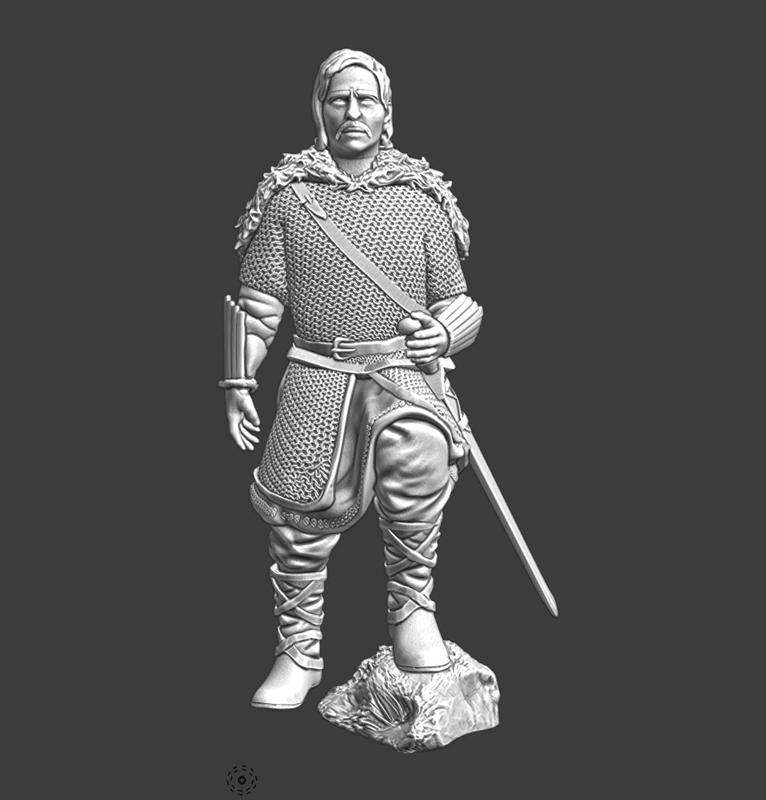 Medieval Slavic Lord – resting pose