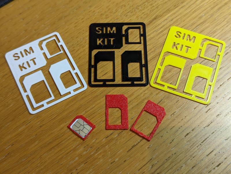 SIM Adapter Kit Card