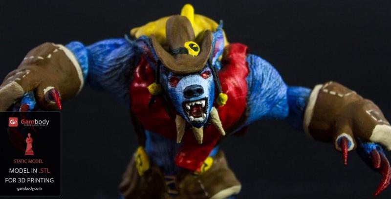 Ursa Alpine Stalker 3D Printable Model | Static Model