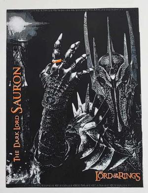 “Impresión 3D del Señor Oscuro Sauron – Arte de El Señor de los Anillos”