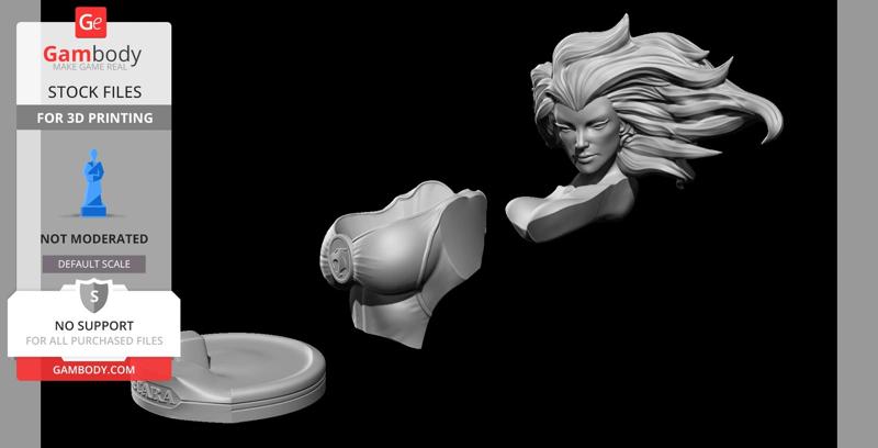Bust Cheetara Thundercats collectibles stl files