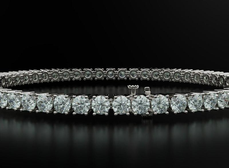 Tennis bracelet for girls with diamonds 3 3mm 548