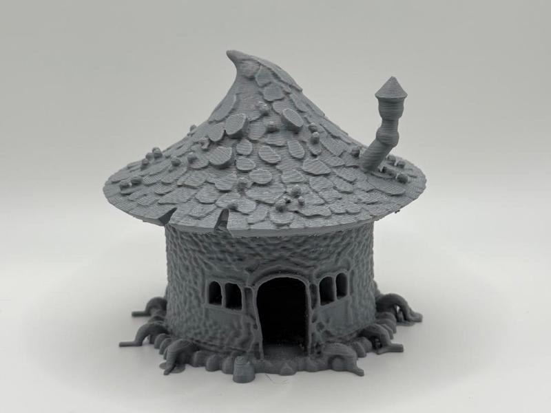 DnD Miniature Mushroom House