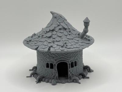 DnD Miniature Mushroom House