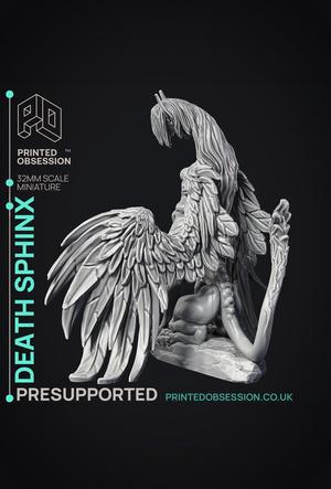 Death Sphinx – Undead Creature – 32mm scale – D&D – Presupported