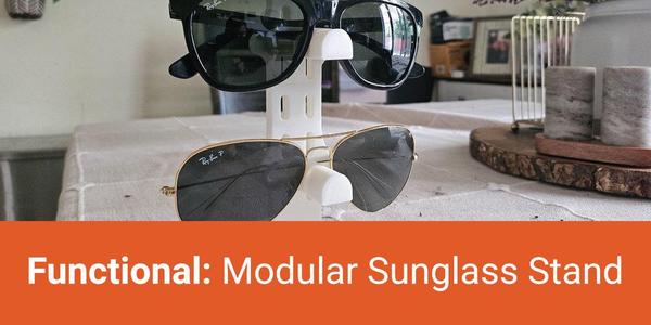 Modular Sunglasses Holder – Expandable & Space-Saving