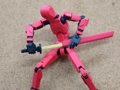 Modular sword system for Dummy13