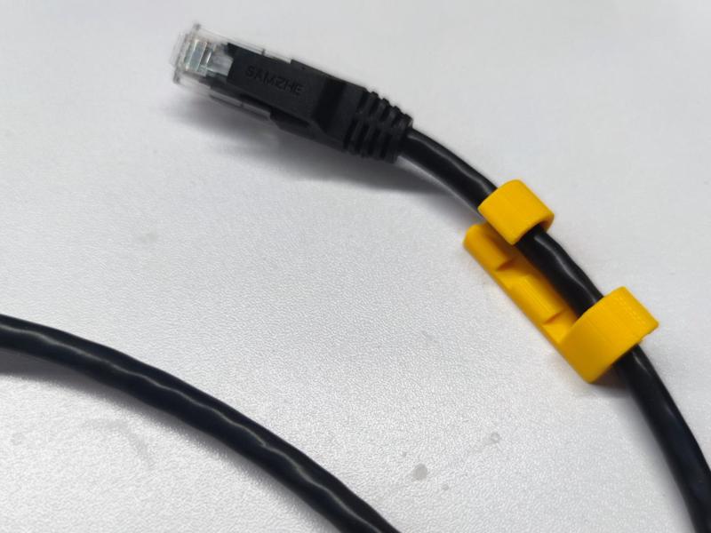 Cable Clip_Desktop Cable Organizer_9mm Inner Diameter_Suitable for Network Cables