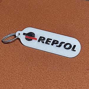 Repsol keychain