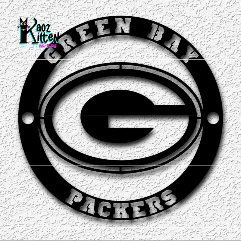 GreenBay Packers wall art Green Bay Football Decor