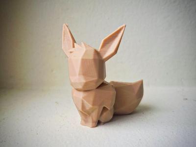 Eevee – low poly (pokemon)