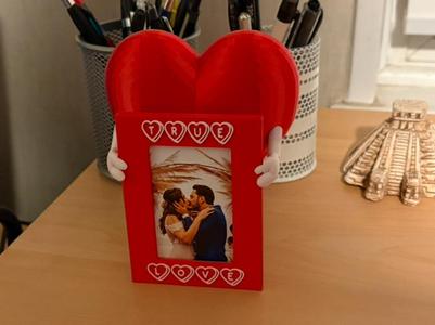 Valentines Desktop Photo Frame