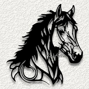 country western horse WALL ART HOME DECORe.stl
