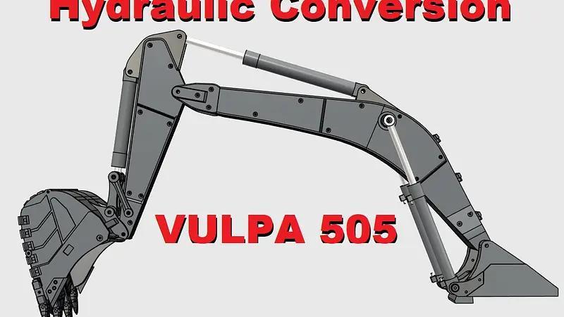 1/14 Vulpa 505 – Hydraulic Conversion