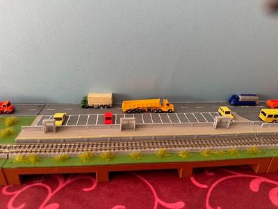 “z-slat“ 04 small train station – platform extension (z-scale)
