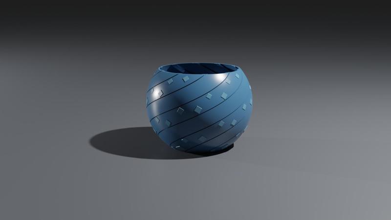 Balloon Style Vase – Vase Mode – 80x100x110