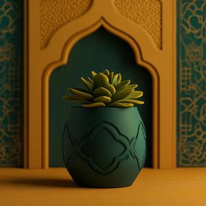 Marrakech Essence Vase – Moroccan-Inspired Vase for Elegant Home Decor