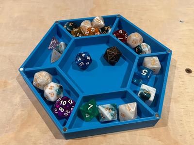 DnD Dice Tray + Storage