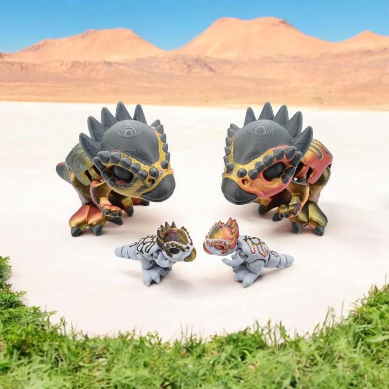 Pachycephalosaurus Baby Articulated